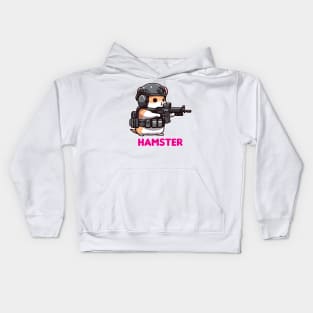 Tactical Hamster Kids Hoodie